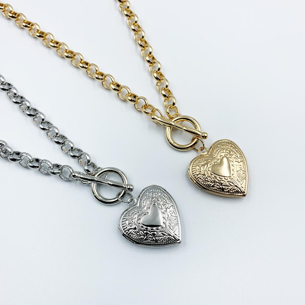 Love Lock Silver Pendant - Romantic Silver Jewellery
