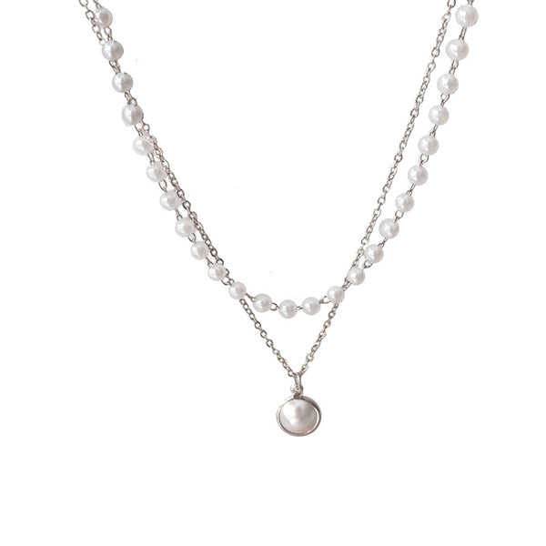 Women’s PearlPower Double-layer necklace - Prism Jeweller